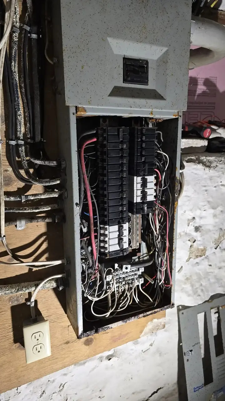 a residential electrical panel upgrade
