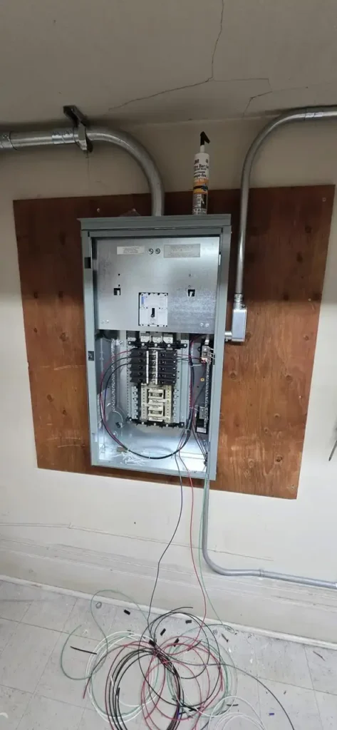 electrical inspection for a panel